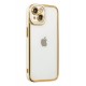 Newface iPhone 14 Plus Kılıf Liva Lens Silikon - Beyaz