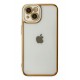 Newface iPhone 14 Plus Kılıf Liva Lens Silikon - Beyaz