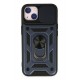 Newface iPhone 14 Kılıf Pars Lens Yüzüklü Silikon - Lacivert Newface iPhone 14 Kılıf Pars Lens Yüzüklü Silikon - Lacivert