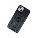 Newface iPhone 14 Kılıf Pars Lens Yüzüklü Silikon - Lacivert Newface iPhone 14 Kılıf Pars Lens Yüzüklü Silikon - Lacivert