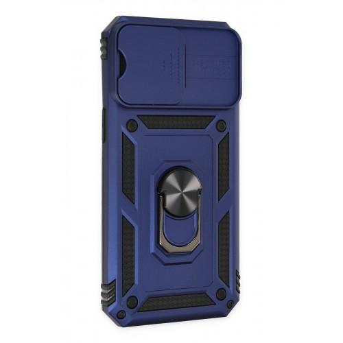 Newface iPhone 14 Pro Kılıf Pars Lens Yüzüklü Silikon - Lacivert Newface iPhone 14 Pro Kılıf Pars Lens Yüzüklü Silikon - Lacivert