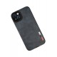 Newface iPhone 14 Plus Kılıf Loop Deri Silikon - Lacivert