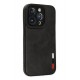 Newface iPhone 14 Pro Kılıf Loop Deri Silikon - Siyah Newface iPhone 14 Pro Kılıf Loop Deri Silikon - Siyah