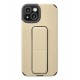 Newface iPhone 14 Plus Kılıf Mega Standlı Silikon - Gold Newface iPhone 14 Plus Kılıf Mega Standlı Silikon - Gold