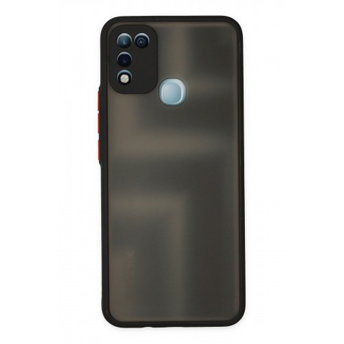 Newface İnfinix Hot 10 Play Kılıf Montreal Silikon Kapak - Siyah