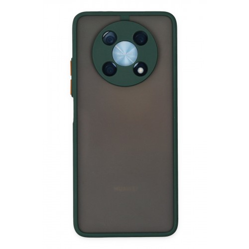 Newface Huawei Nova Y90 Kılıf Montreal Silikon Kapak - Yeşil Newface Huawei Nova Y90 Kılıf Montreal Silikon Kapak - Yeşil