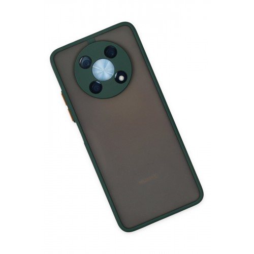 Newface Huawei Nova Y90 Kılıf Montreal Silikon Kapak - Yeşil Newface Huawei Nova Y90 Kılıf Montreal Silikon Kapak - Yeşil