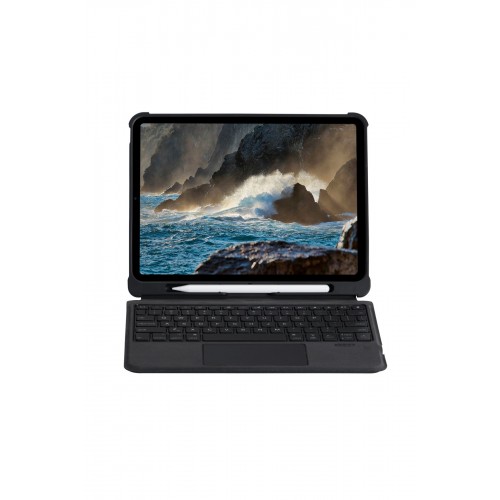 Newface iPad Pro 12.9 (2021) Kılıf İnter Ledli Klavyeli Tablet Kılıfı - Siyah Newface iPad Pro 12.9 (2021) Kılıf İnter Ledli Klavyeli Tablet Kılıfı - Siyah