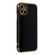 Newface iPhone 12 Kılıf Volet Silikon - Siyah Newface iPhone 12 Kılıf Volet Silikon - Siyah