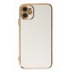 Newface iPhone 12 Kılıf Volet Silikon - Beyaz Newface iPhone 12 Kılıf Volet Silikon - Beyaz