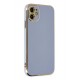 Newface iPhone 12 Kılıf Volet Silikon - Mavi Newface iPhone 12 Kılıf Volet Silikon - Mavi