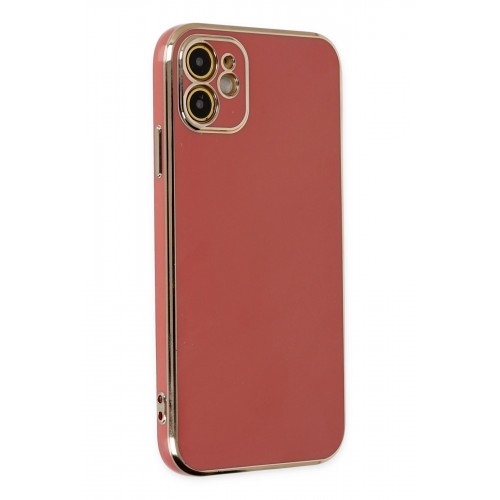 Newface iPhone 12 Kılıf Volet Silikon - Kırmızı Newface iPhone 12 Kılıf Volet Silikon - Kırmızı