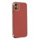 Newface iPhone 12 Kılıf Volet Silikon - Kırmızı Newface iPhone 12 Kılıf Volet Silikon - Kırmızı