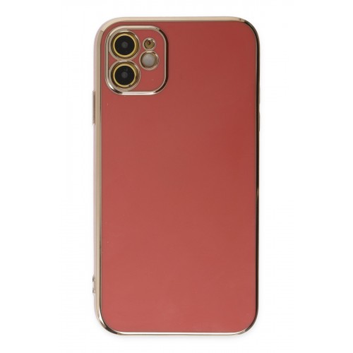 Newface iPhone 12 Kılıf Volet Silikon - Kırmızı Newface iPhone 12 Kılıf Volet Silikon - Kırmızı