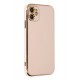 Newface iPhone 12 Kılıf Volet Silikon - Pembe Newface iPhone 12 Kılıf Volet Silikon - Pembe