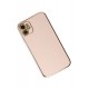 Newface iPhone 12 Kılıf Volet Silikon - Pembe Newface iPhone 12 Kılıf Volet Silikon - Pembe