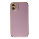 Newface iPhone 12 Kılıf Volet Silikon - Mor Newface iPhone 12 Kılıf Volet Silikon - Mor