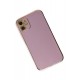 Newface iPhone 12 Kılıf Volet Silikon - Mor Newface iPhone 12 Kılıf Volet Silikon - Mor