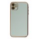 Newface iPhone 12 Kılıf Volet Silikon - Açık Yeşil Newface iPhone 12 Kılıf Volet Silikon - Açık Yeşil