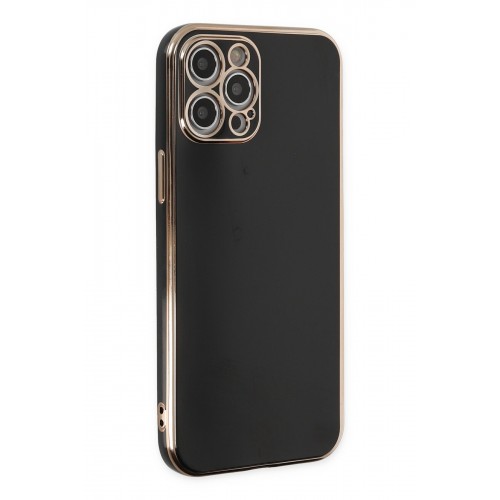 Newface iPhone 12 Pro Kılıf Volet Silikon - Siyah Newface iPhone 12 Pro Kılıf Volet Silikon - Siyah