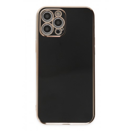Newface iPhone 12 Pro Kılıf Volet Silikon - Siyah Newface iPhone 12 Pro Kılıf Volet Silikon - Siyah
