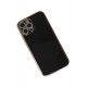 Newface iPhone 12 Pro Kılıf Volet Silikon - Siyah Newface iPhone 12 Pro Kılıf Volet Silikon - Siyah