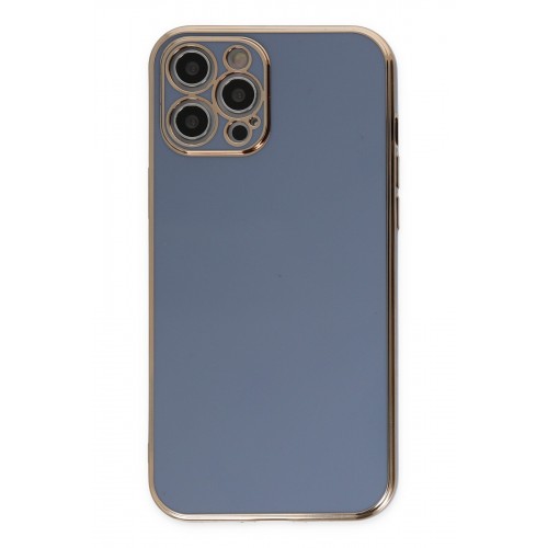 Newface iPhone 12 Pro Kılıf Volet Silikon - Mavi Newface iPhone 12 Pro Kılıf Volet Silikon - Mavi