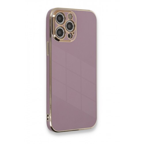 Newface iPhone 12 Pro Kılıf Volet Silikon - Mor Newface iPhone 12 Pro Kılıf Volet Silikon - Mor