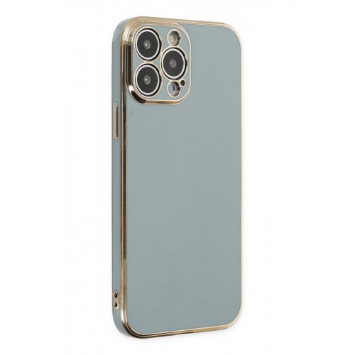 Newface iPhone 13 Pro Kılıf Volet Silikon - Açık Yeşil Newface iPhone 13 Pro Kılıf Volet Silikon - Açık Yeşil