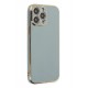 Newface iPhone 13 Pro Kılıf Volet Silikon - Açık Yeşil Newface iPhone 13 Pro Kılıf Volet Silikon - Açık Yeşil