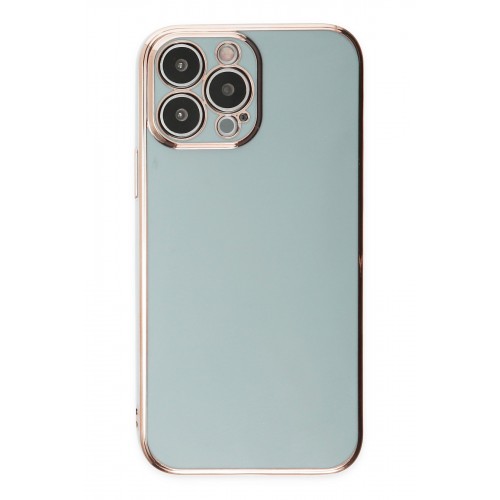 Newface iPhone 13 Pro Kılıf Volet Silikon - Açık Yeşil Newface iPhone 13 Pro Kılıf Volet Silikon - Açık Yeşil