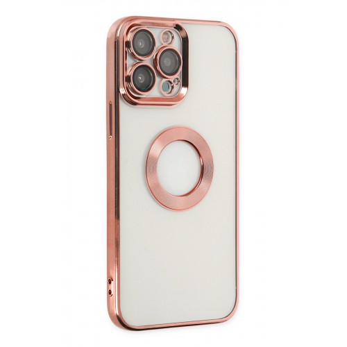 Newface iPhone 13 Pro Kılıf Slot Silikon - Rose Gold Newface iPhone 13 Pro Kılıf Slot Silikon - Rose Gold