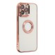 Newface iPhone 13 Pro Kılıf Slot Silikon - Rose Gold