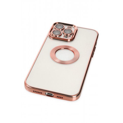 Newface iPhone 13 Pro Kılıf Slot Silikon - Rose Gold Newface iPhone 13 Pro Kılıf Slot Silikon - Rose Gold