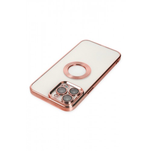 Newface iPhone 13 Pro Kılıf Slot Silikon - Rose Gold Newface iPhone 13 Pro Kılıf Slot Silikon - Rose Gold