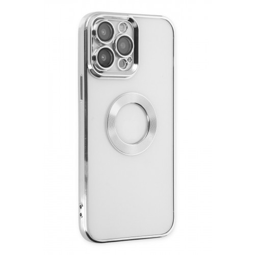 Newface iPhone 14 Pro Kılıf Slot Silikon - Gümüş Newface iPhone 14 Pro Kılıf Slot Silikon - Gümüş