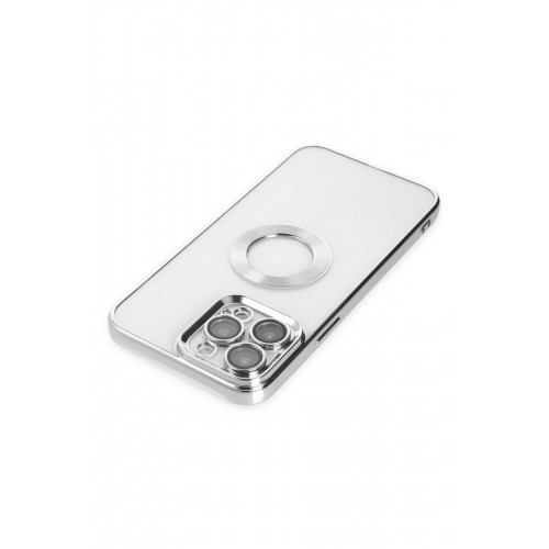 Newface iPhone 14 Pro Kılıf Slot Silikon - Gümüş Newface iPhone 14 Pro Kılıf Slot Silikon - Gümüş