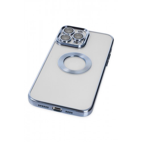 Newface iPhone 14 Pro Kılıf Slot Silikon - Sierra Blue Newface iPhone 14 Pro Kılıf Slot Silikon - Sierra Blue