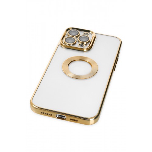 Newface iPhone 14 Pro Max Kılıf Slot Silikon - Gold Newface iPhone 14 Pro Max Kılıf Slot Silikon - Gold