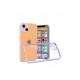 Newface iPhone 13 Mini Kılıf Miami Şeffaf Silikon - Lila Newface iPhone 13 Mini Kılıf Miami Şeffaf Silikon - Lila