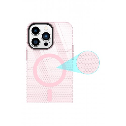 Newface iPhone 14 Pro Kılıf Beta Magneticsafe Silikon - Pembe Newface iPhone 14 Pro Kılıf Beta Magneticsafe Silikon - Pembe
