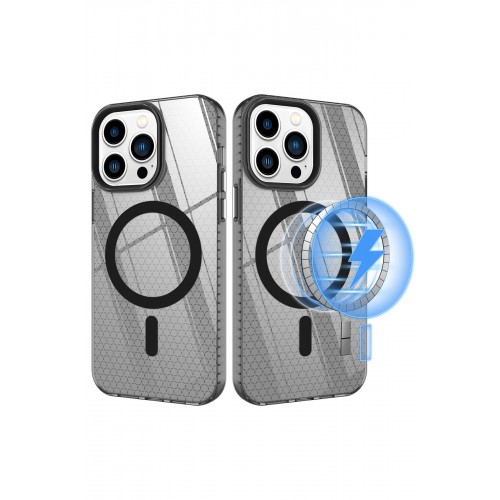 Newface iPhone 14 Pro Max Kılıf Beta Magneticsafe Silikon - Siyah Newface iPhone 14 Pro Max Kılıf Beta Magneticsafe Silikon - Siyah