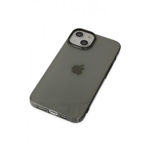 Newface iPhone 14 Plus Kılıf Pc Sert Şeffaf Kapak - Siyah Newface iPhone 14 Plus Kılıf Pc Sert Şeffaf Kapak - Siyah