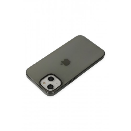 Newface iPhone 14 Plus Kılıf Pc Sert Şeffaf Kapak - Siyah Newface iPhone 14 Plus Kılıf Pc Sert Şeffaf Kapak - Siyah