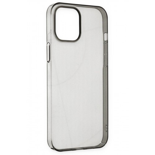Newface iPhone 14 Pro Kılıf Pc Sert Şeffaf Kapak - Siyah Newface iPhone 14 Pro Kılıf Pc Sert Şeffaf Kapak - Siyah