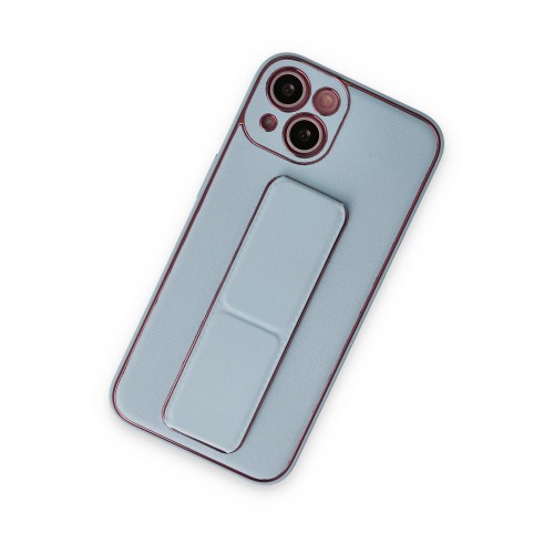 Newface iPhone 14 Plus Kılıf Coco Deri Standlı Kapak - Sky Blue Newface iPhone 14 Plus Kılıf Coco Deri Standlı Kapak - Sky Blue