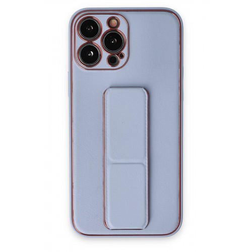 Newface iPhone 14 Pro Kılıf Coco Deri Standlı Kapak - Sky Blue Newface iPhone 14 Pro Kılıf Coco Deri Standlı Kapak - Sky Blue