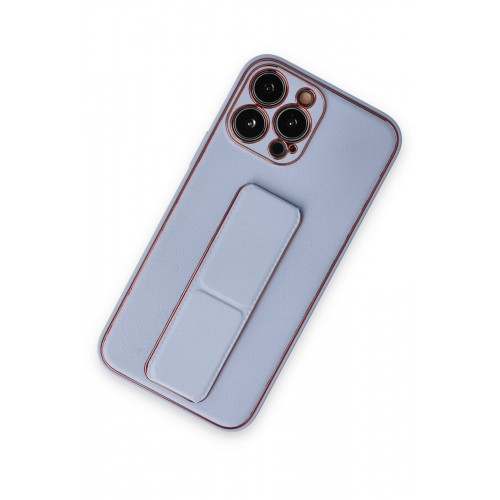 Newface iPhone 14 Pro Kılıf Coco Deri Standlı Kapak - Sky Blue Newface iPhone 14 Pro Kılıf Coco Deri Standlı Kapak - Sky Blue
