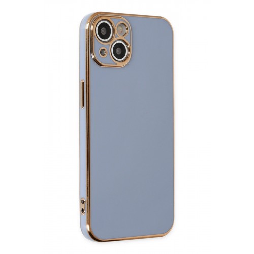 Newface iPhone 14 Kılıf Volet Silikon - Mavi Newface iPhone 14 Kılıf Volet Silikon - Mavi