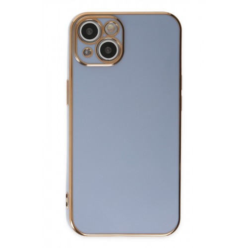 Newface iPhone 14 Kılıf Volet Silikon - Mavi Newface iPhone 14 Kılıf Volet Silikon - Mavi